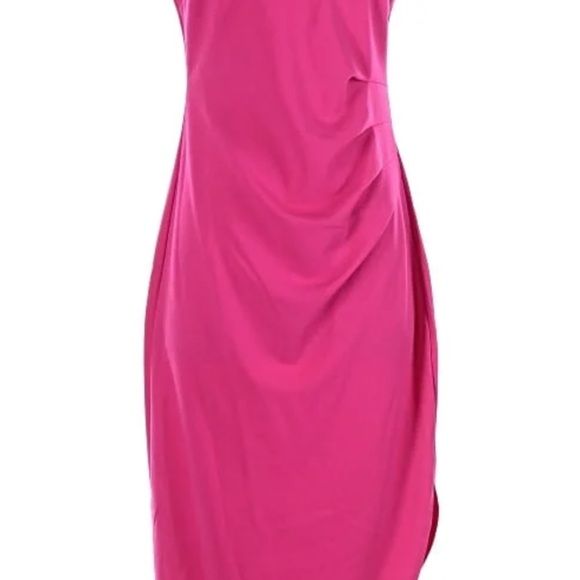 NEW Premier Amour Chic Fuchsia Maxi Dress Size 4 - Picture 2 of 7